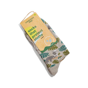 Socks that Protect Sloths - Conscious Step